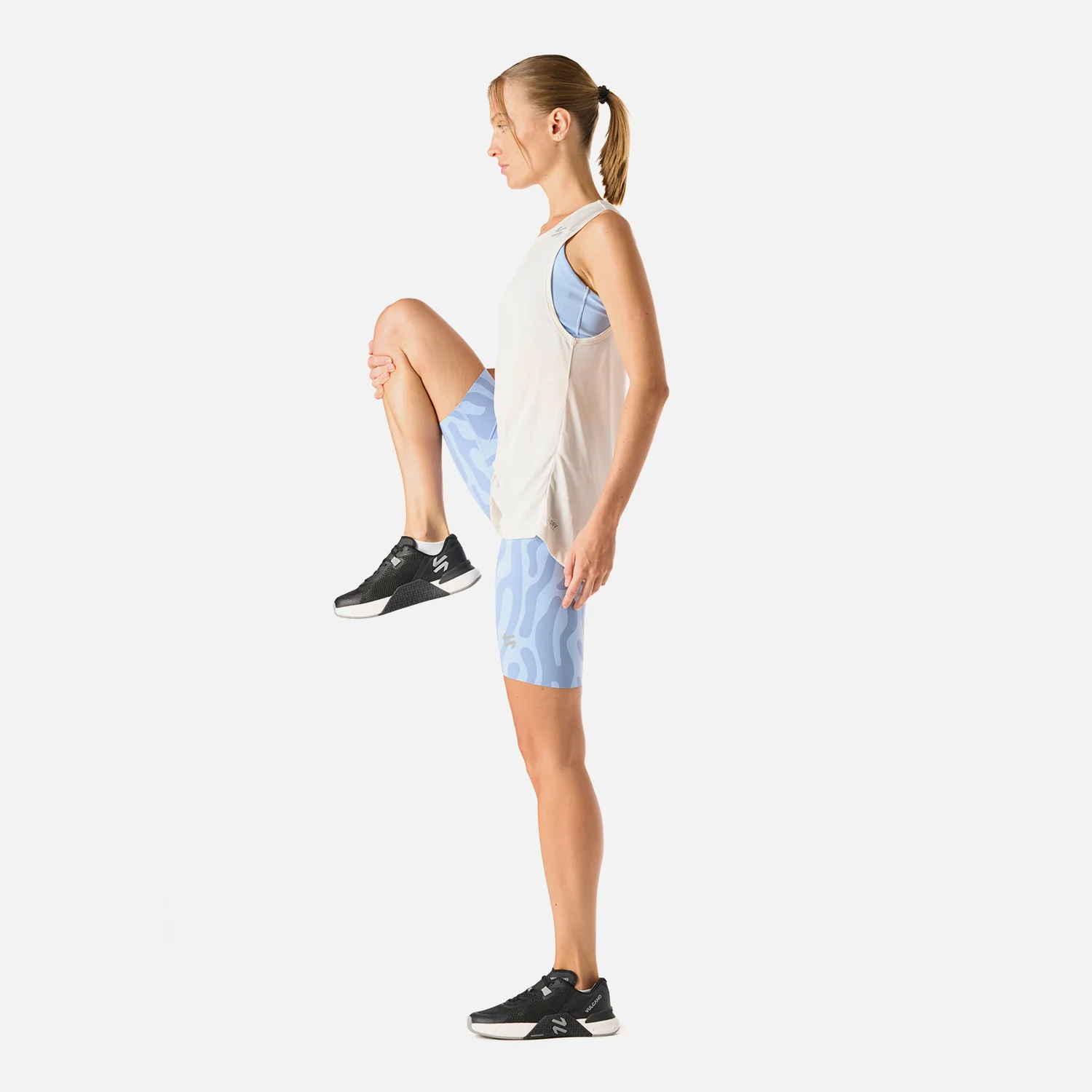 Polera Mujer Tempo Tank Top Blanco Vulcano - Image 3