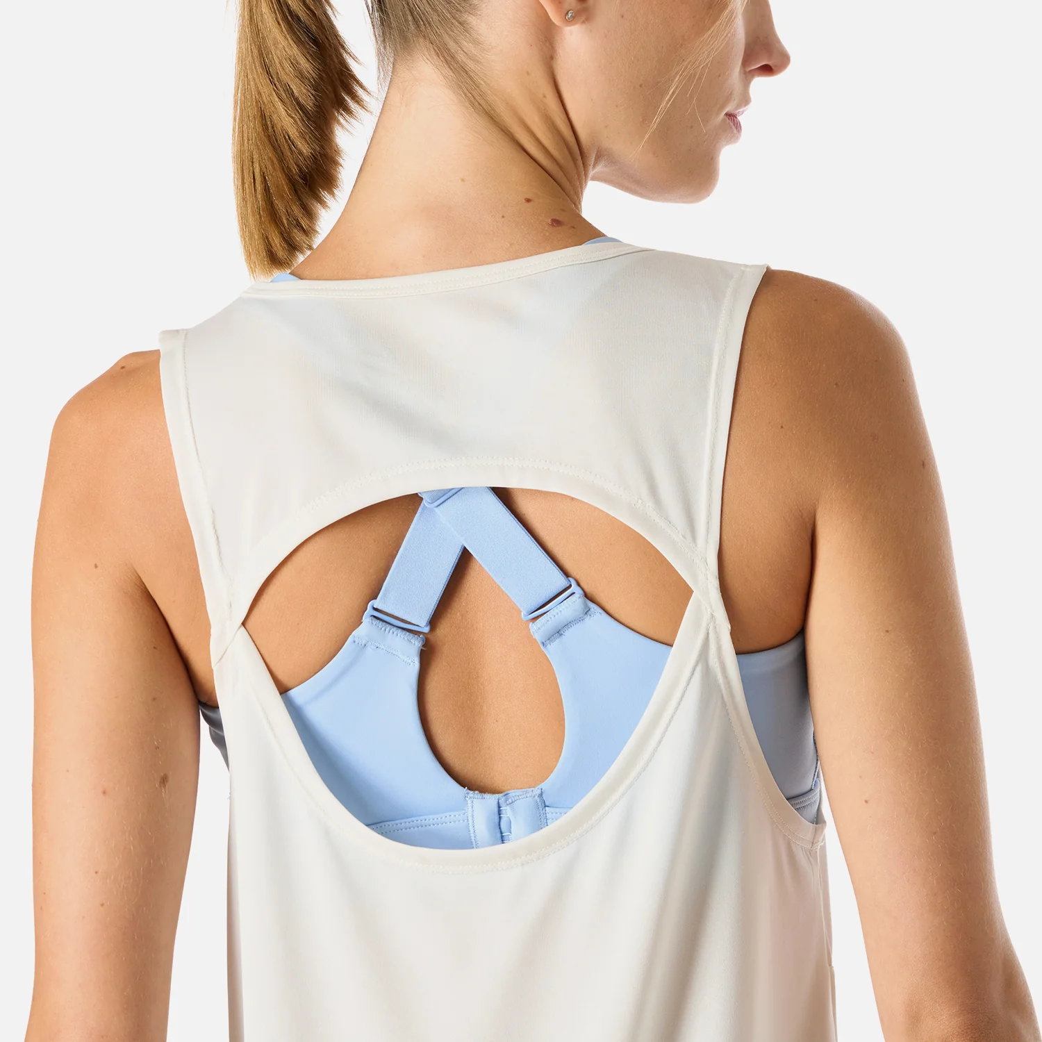 Polera Mujer Tempo Tank Top Blanco Vulcano - Image 6