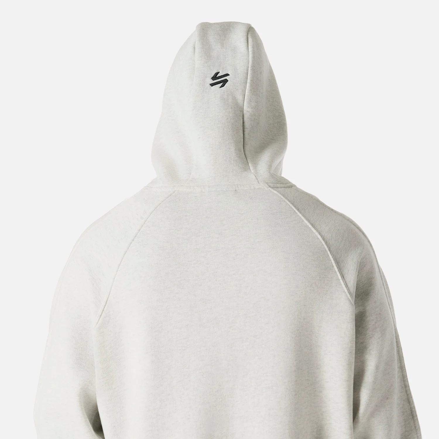 Polerón Hombre Cool Down Sweatshirt Hoody Melange Gris Claro Vulcano - Image 6