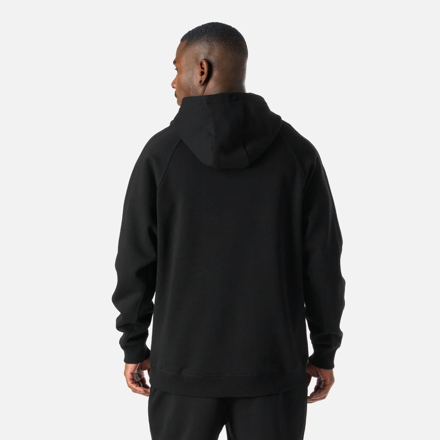 Polerón Hombre Cool Down Sweatshirt Hoody Negro Vulcano - Image 4