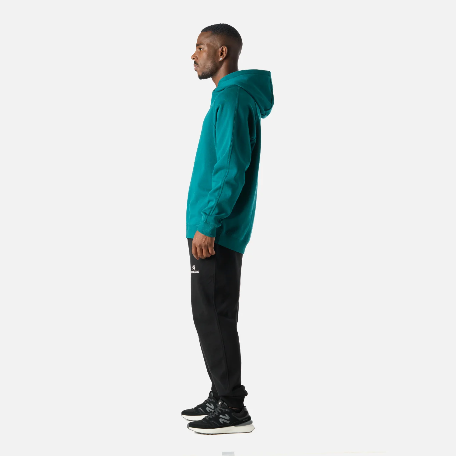Polerón Hombre Cool Down Sweatshirt Hoody Petroleo Vulcano - Image 3