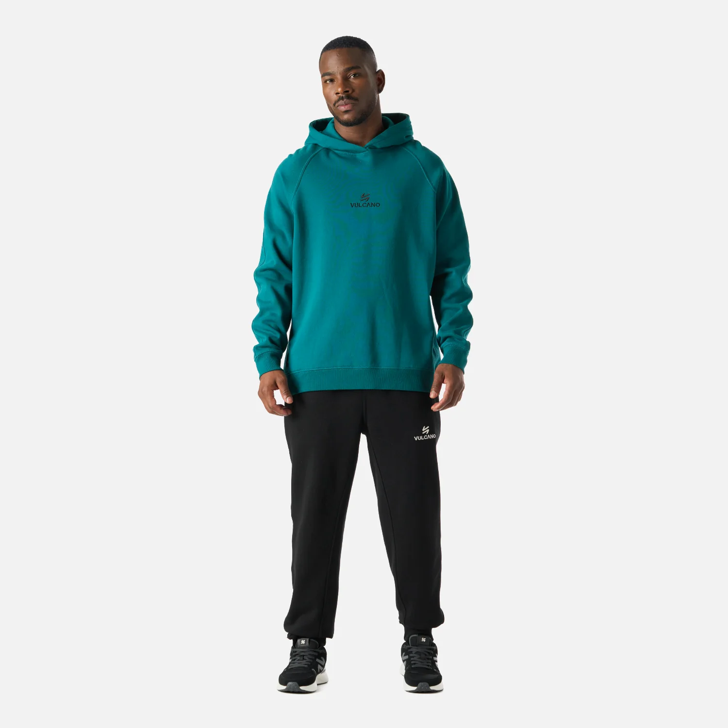 Polerón Hombre Cool Down Sweatshirt Hoody Petroleo Vulcano - Image 7