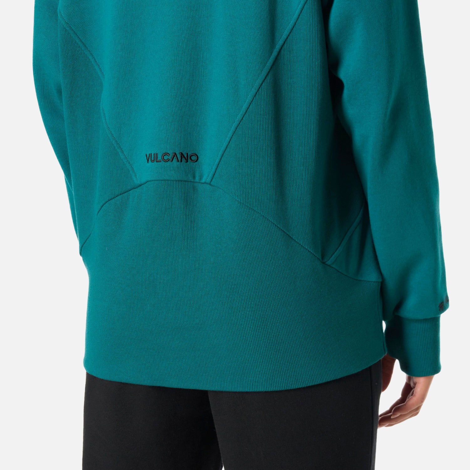 Polerón Mujer Cool Down Full Zip Sweatshirt Petroleo Vulcano - Image 6