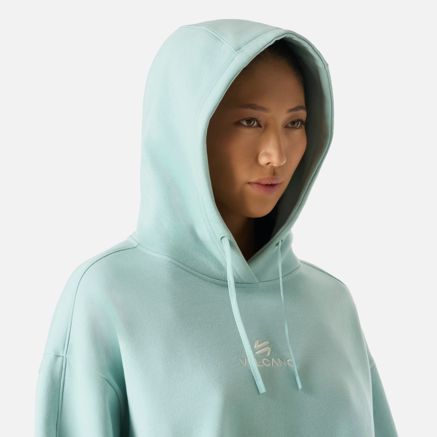 Polerón Mujer Cool Down Sweatshirt Hoody Jade Vulcano - Image 4
