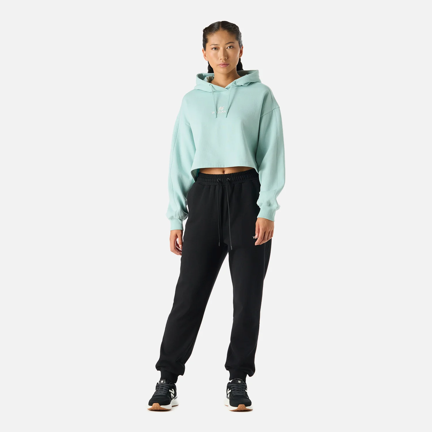 Polerón Mujer Cool Down Sweatshirt Hoody Jade Vulcano - Image 6