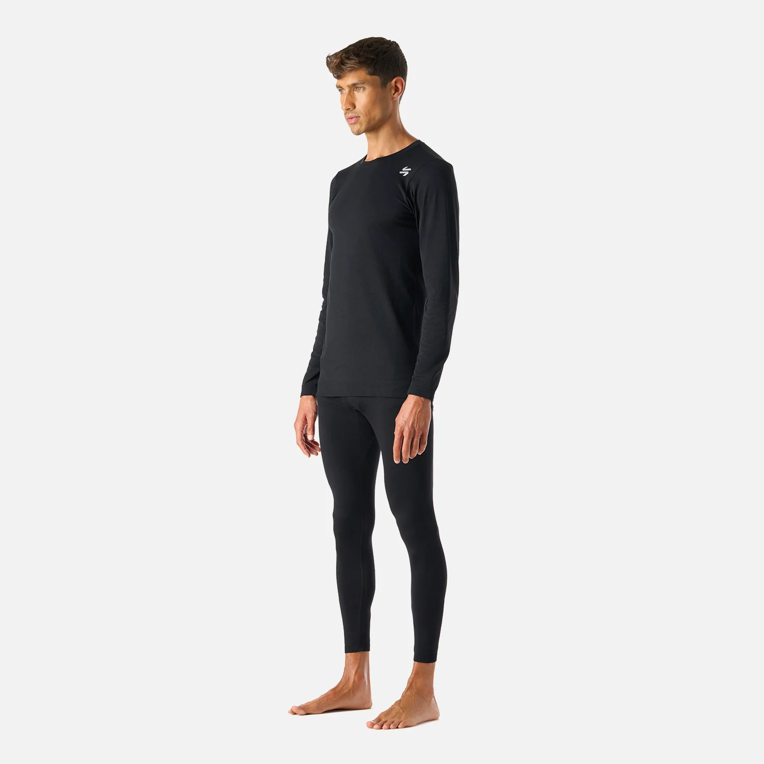 Primera Capa Hombre Built To Move Warm Shield Top Negro Vulcano - Image 7