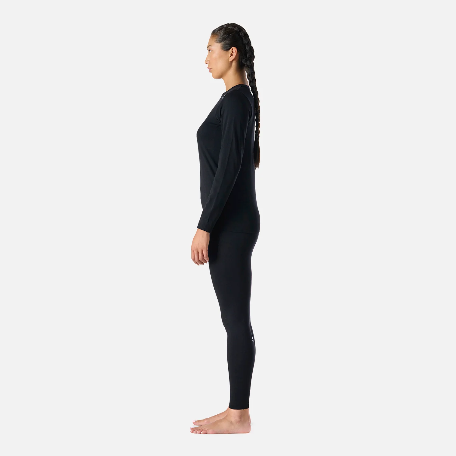 Primera Capa Mujer Built To Move Warm Shield Top Negro Vulcano - Image 3