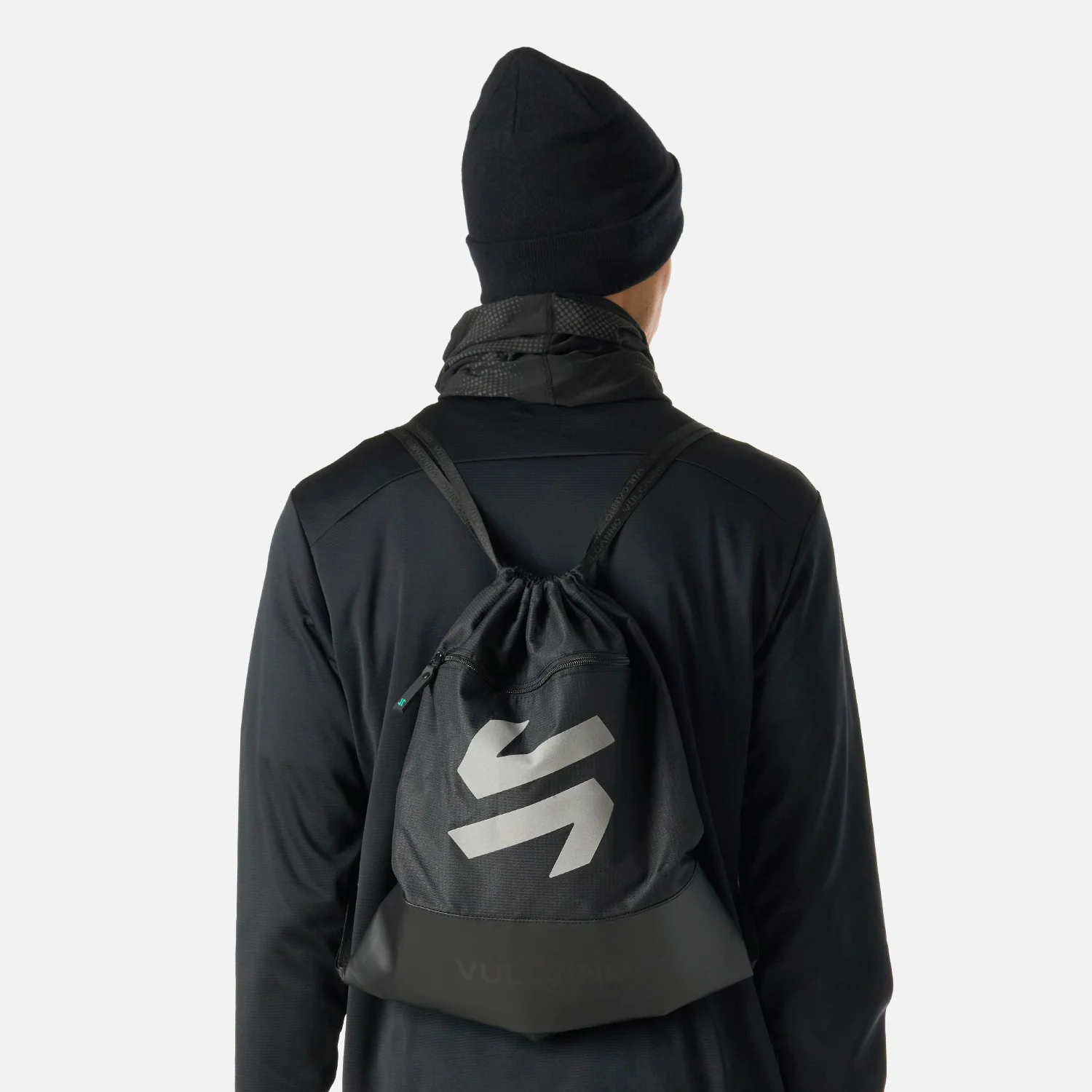 Saco Training Sackpack Negro Vulcano - Image 3