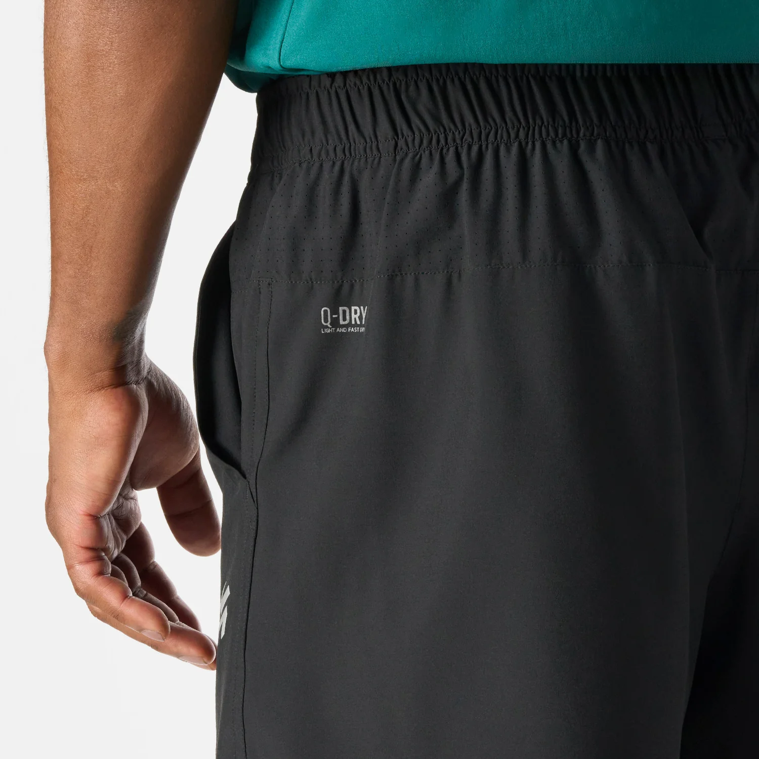 Shorts Hombre Built To Move 2-in-1 5" Shorts Negro Vulcano - Image 6