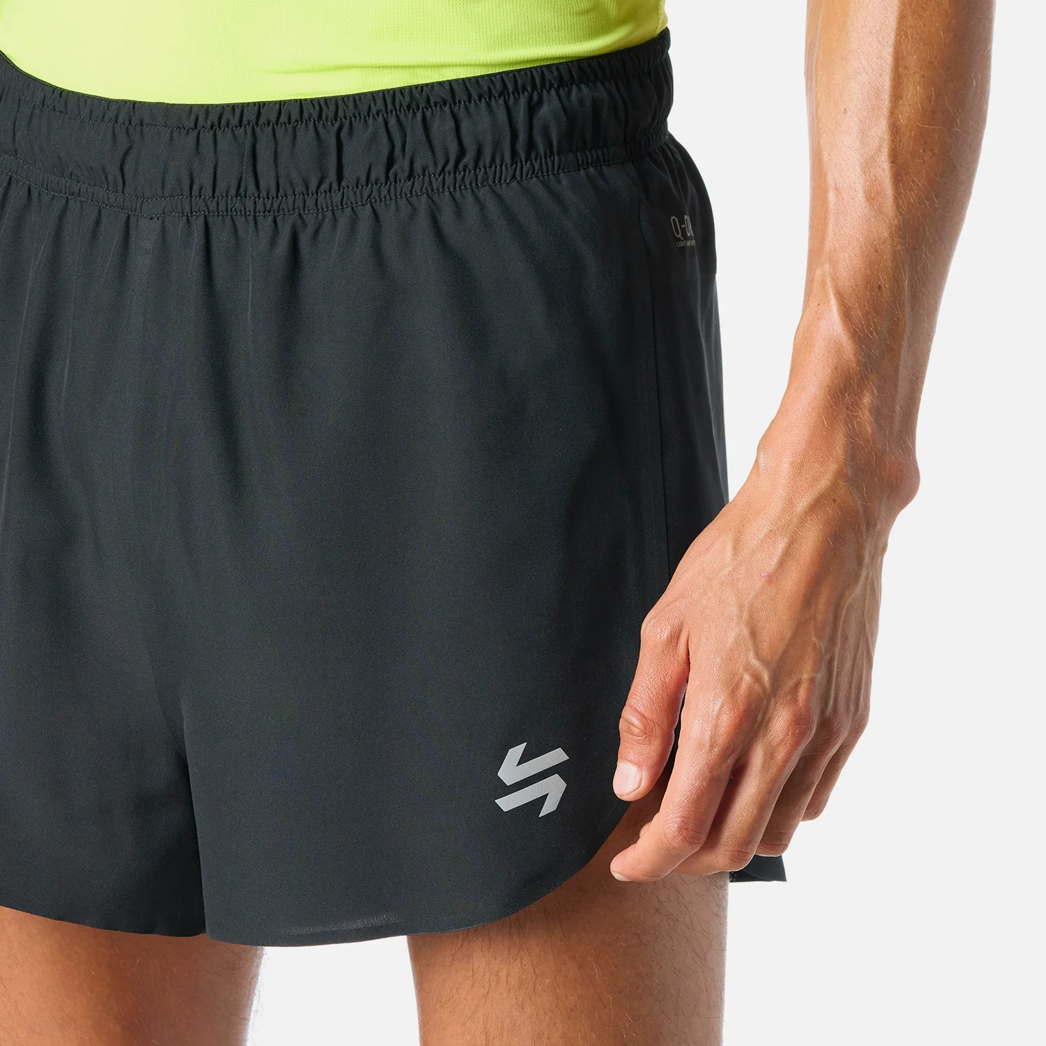 Shorts Hombre Built To Move 3" Shorts Negro Vulcano - Image 5