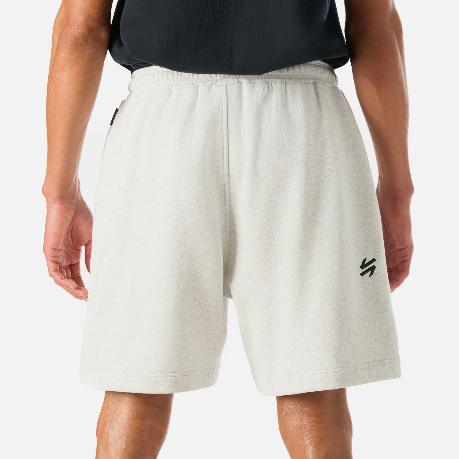 Shorts Hombre Cool Down Shorts Melange Gris Claro Vulcano - Image 6