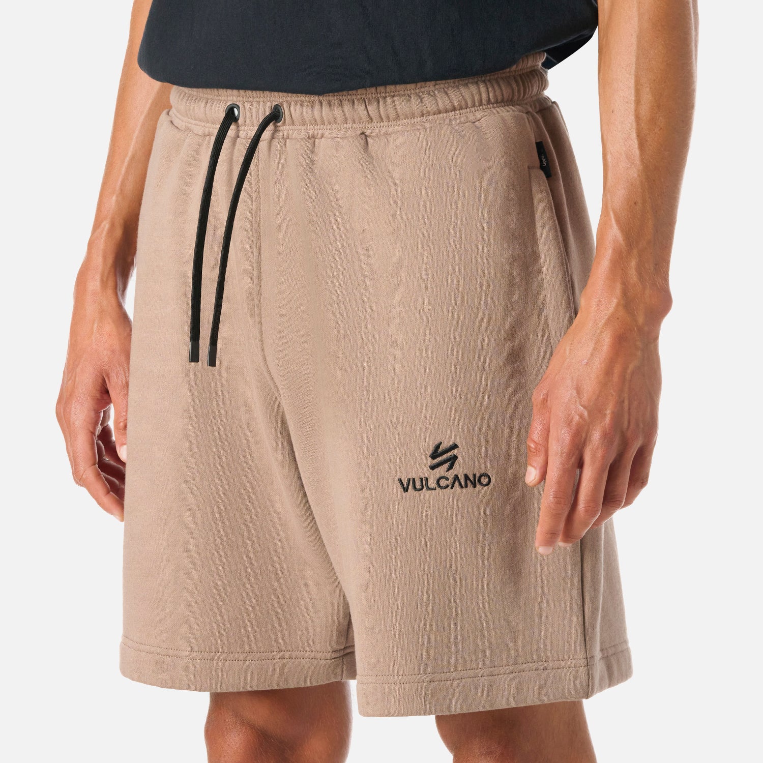 Shorts Hombre Cool Down Shorts Taupe Vulcano - Image 5