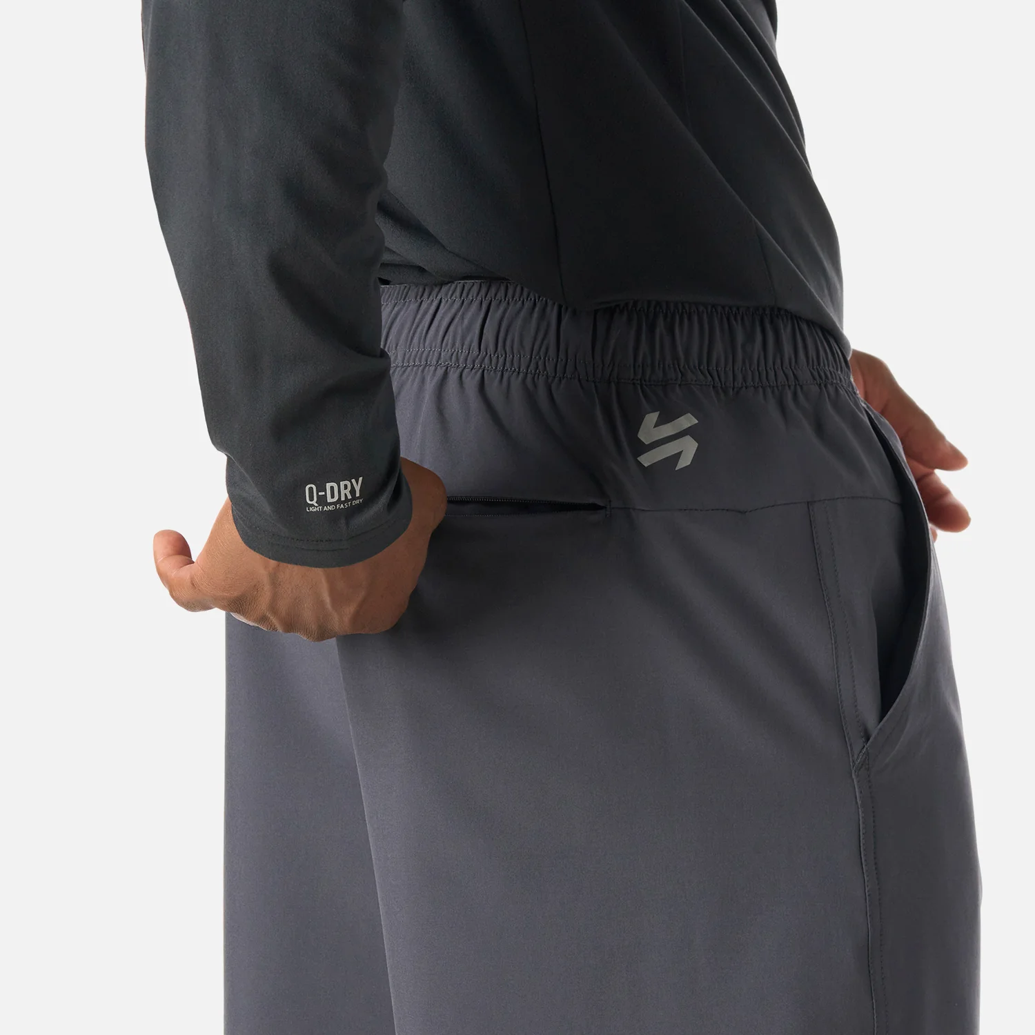 Shorts Hombre Tempo 2-in-1 7" Shorts Grafito Vulcano - Image 7