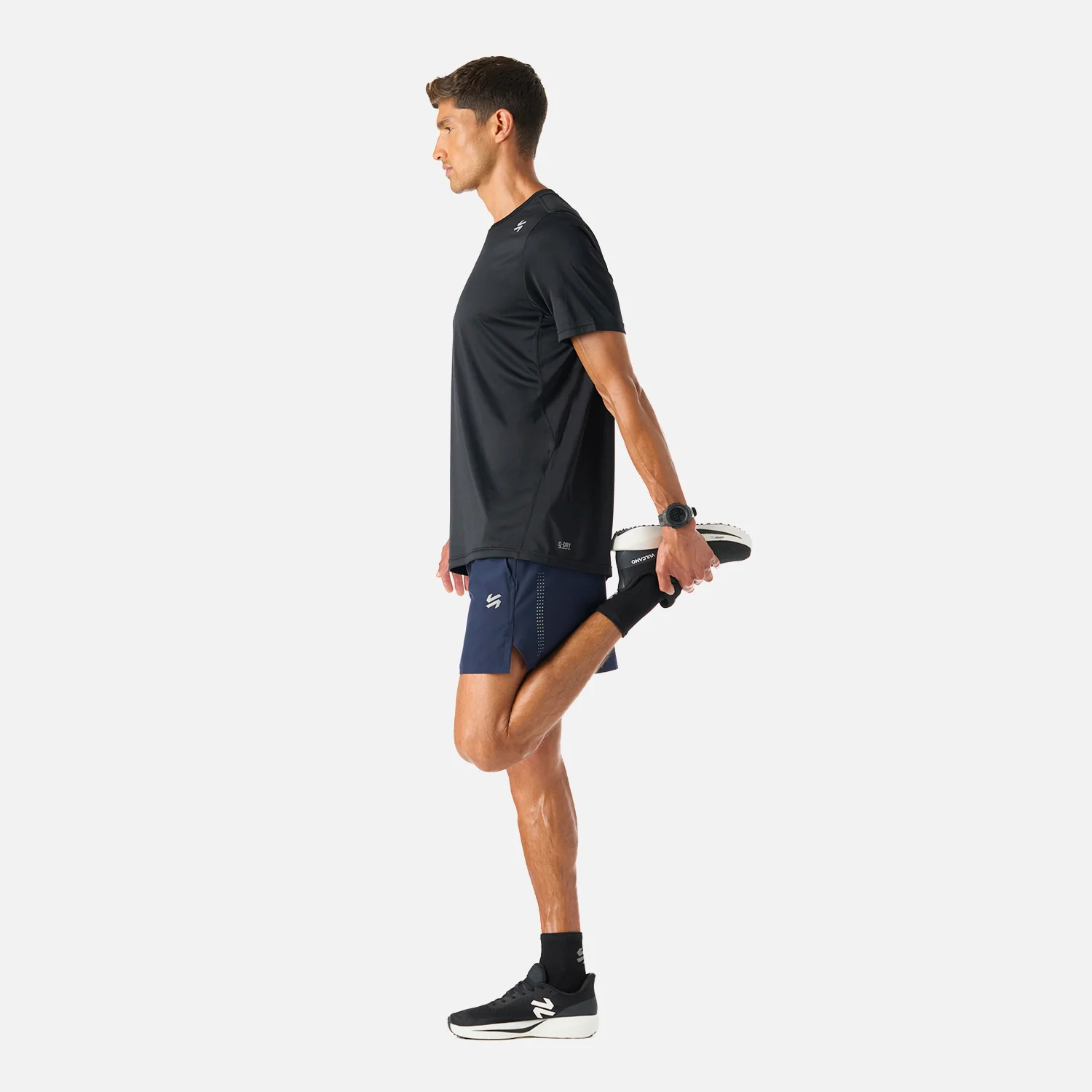 Shorts Hombre Tempo 5" Shorts Azul Marino Vulcano - Image 3