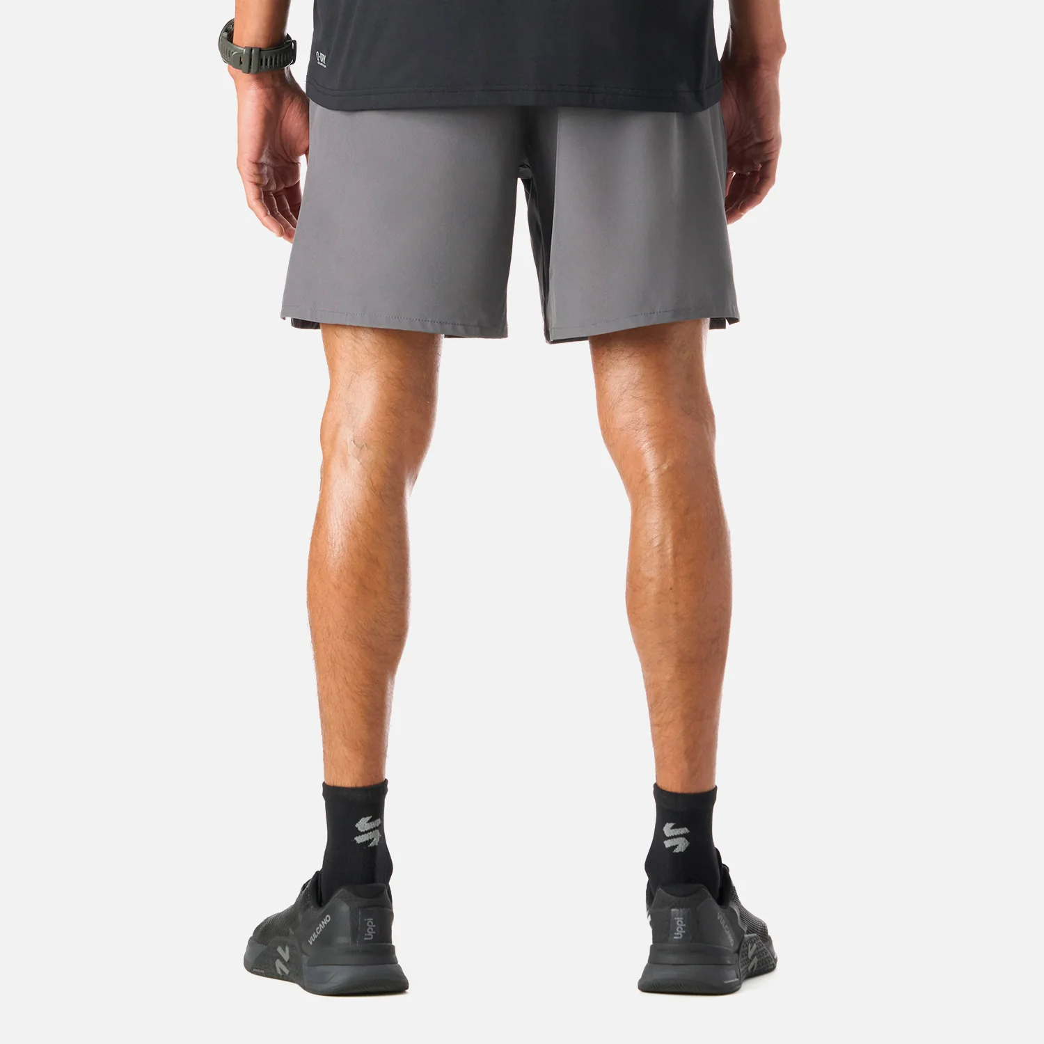 Shorts Hombre Tempo 7" Shorts Gris Medio Vulcano - Image 4