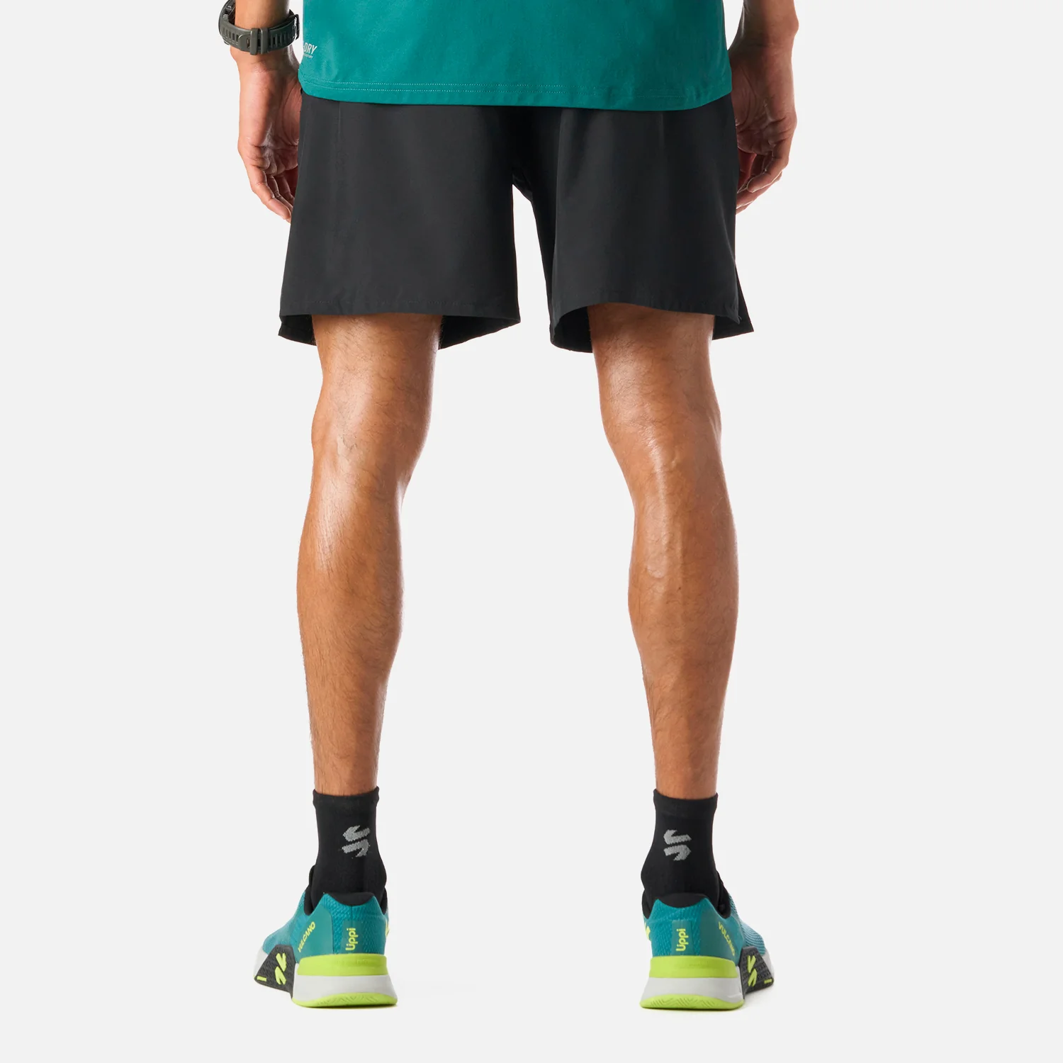 Shorts Hombre Tempo 7" Shorts Negro Vulcano - Image 6