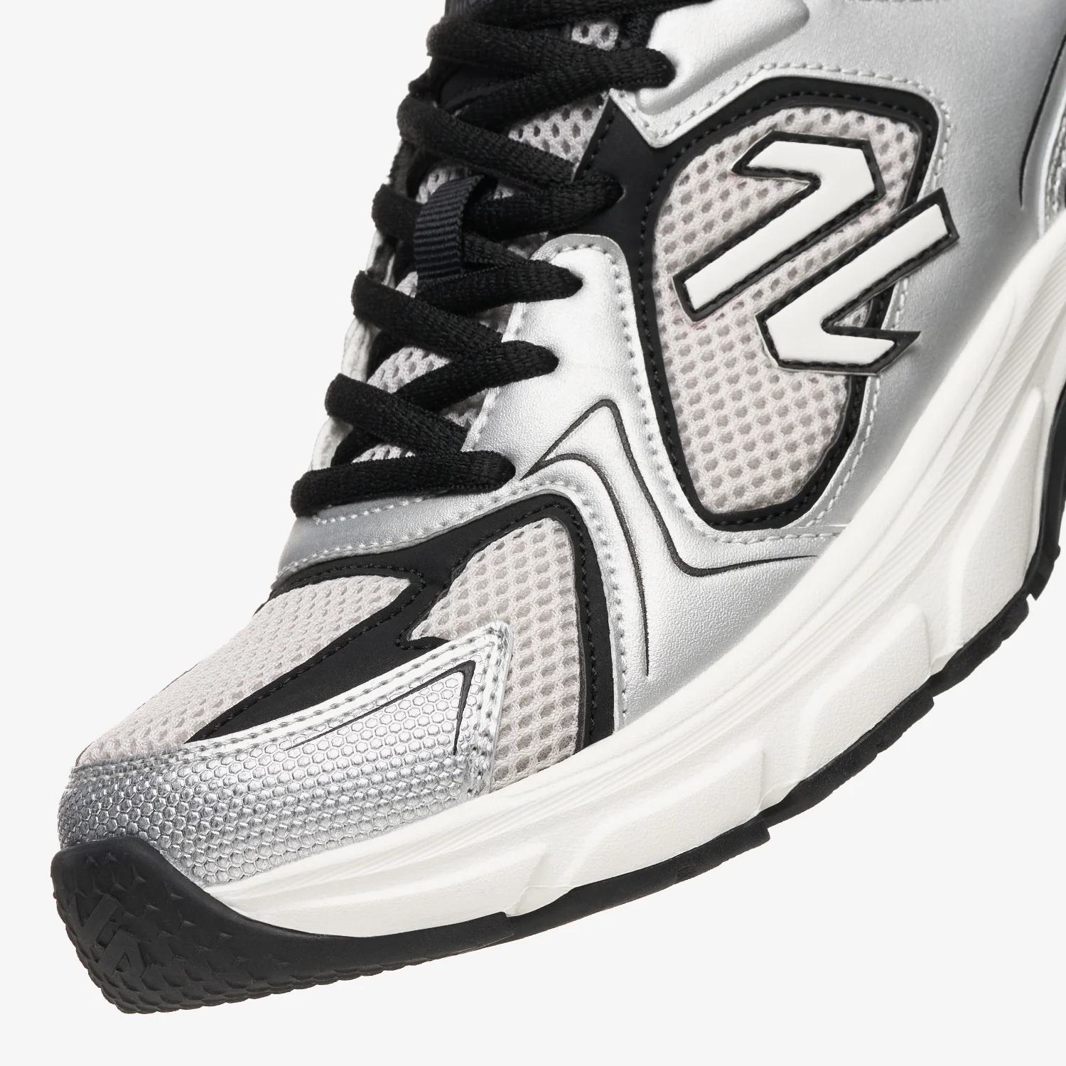 Zapatilla Mujer Timeless Gris Plata Vulcano - Image 7